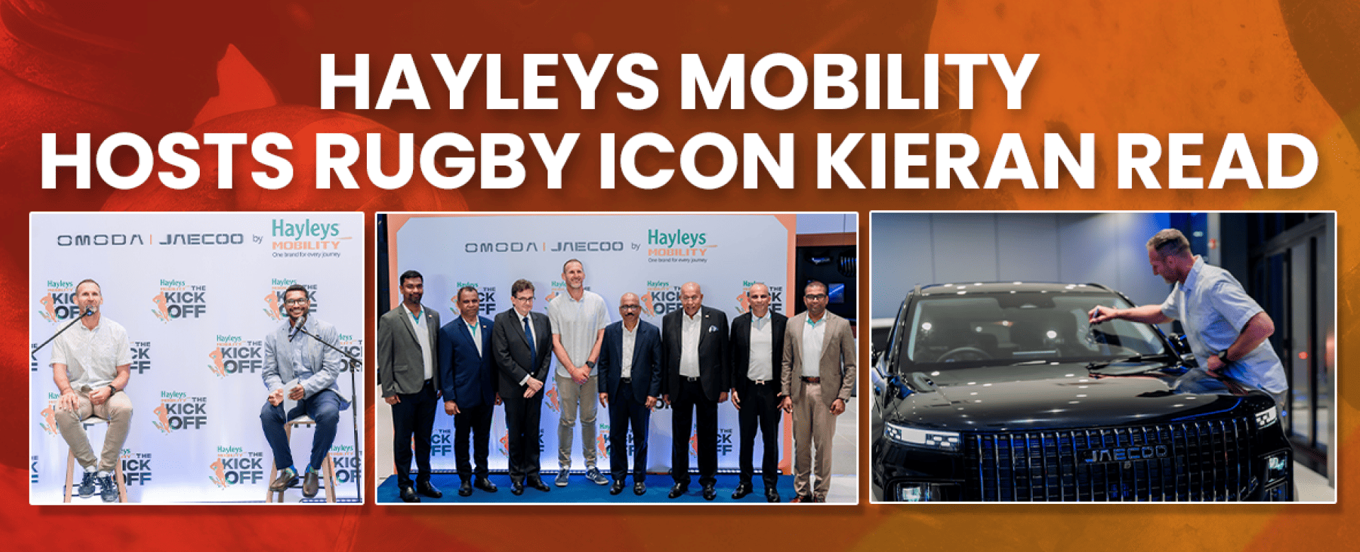 Hayleys Mobility Hosts Rugby Legend Kieran Read at Exclusive Cocktail Evening