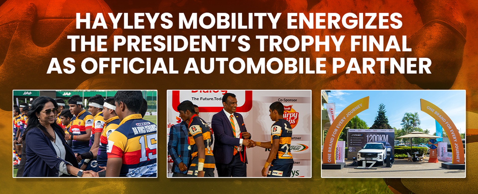 Hayleys Mobility backs Sri Lanka’s Schools Rugby Finale as Official Automobile Partner